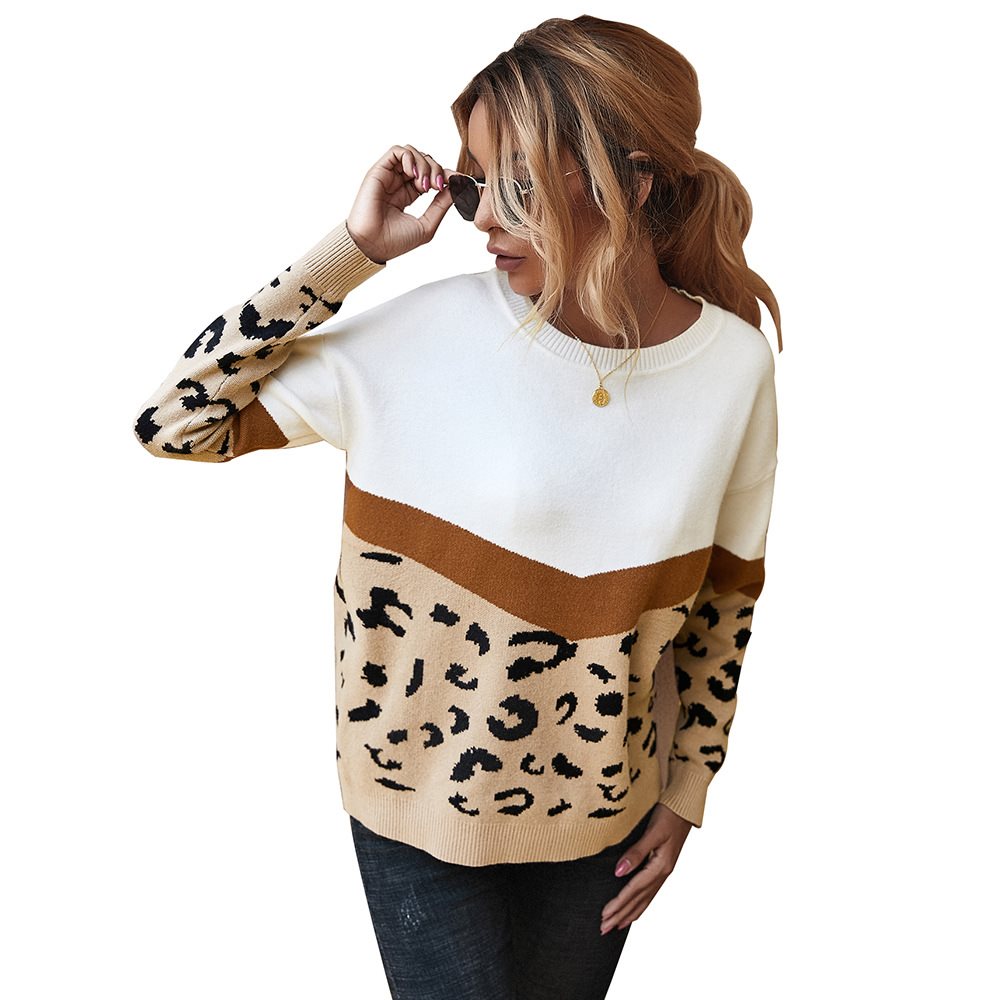Design trend leopard print T-shirt women