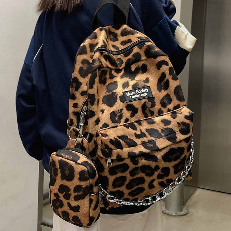 Koreanischer Stil Mode Persönlichkeit College-Stil Großraum-Muster-Rucksack