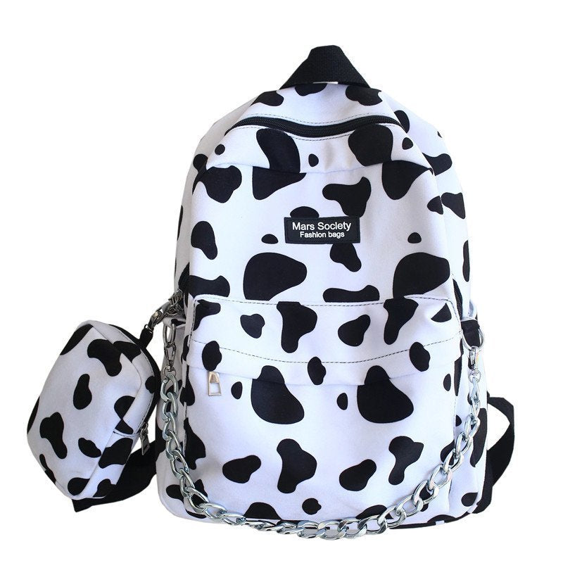 Koreanischer Stil Mode Persönlichkeit College-Stil Großraum-Muster-Rucksack