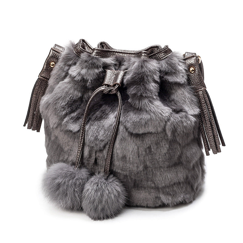 Leopard Eimertasche