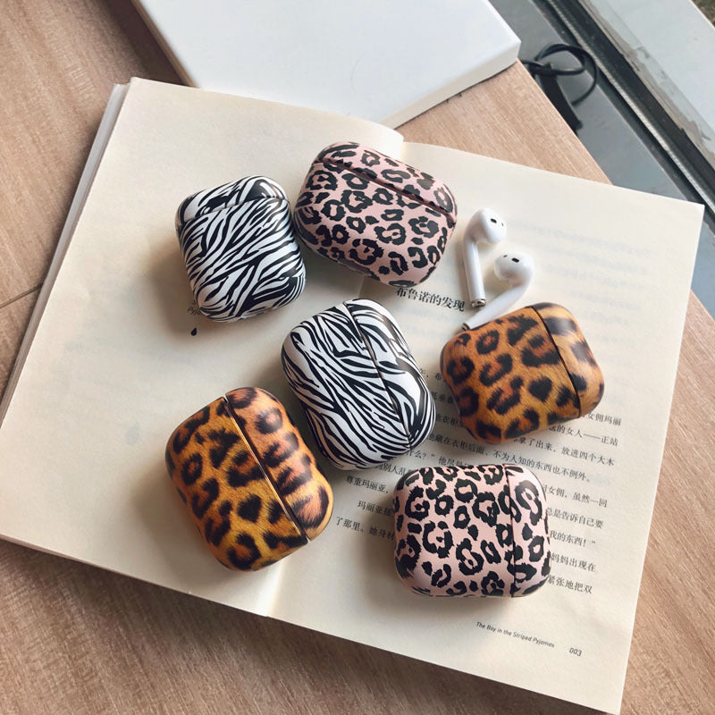 Personalized Leopard Print Bluetooth Headphone Case