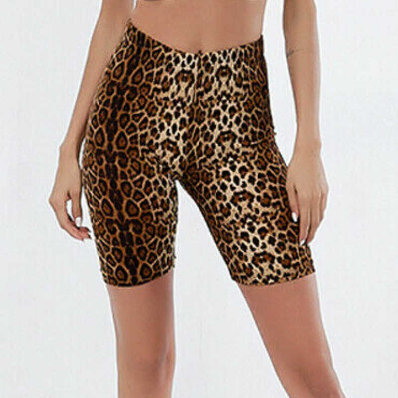 Leopard print base yoga pants