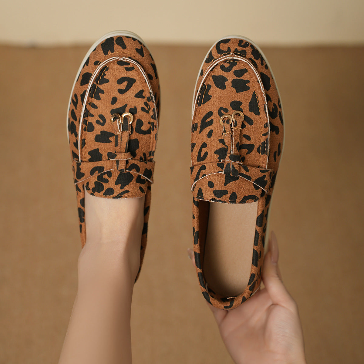 Leoparden-Pumps – Lässiger Slip-On