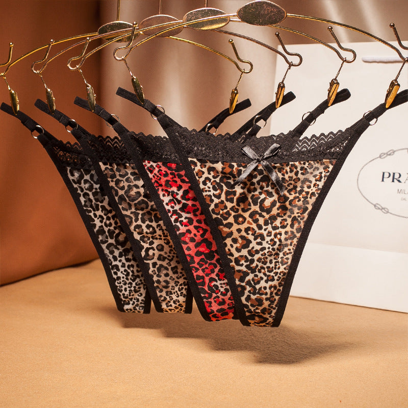 Women's Fashion Personalized Leopard Print Underwear