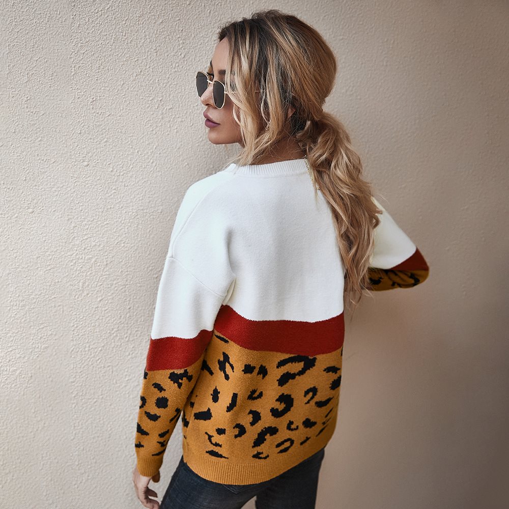 Design trend leopard print T-shirt women