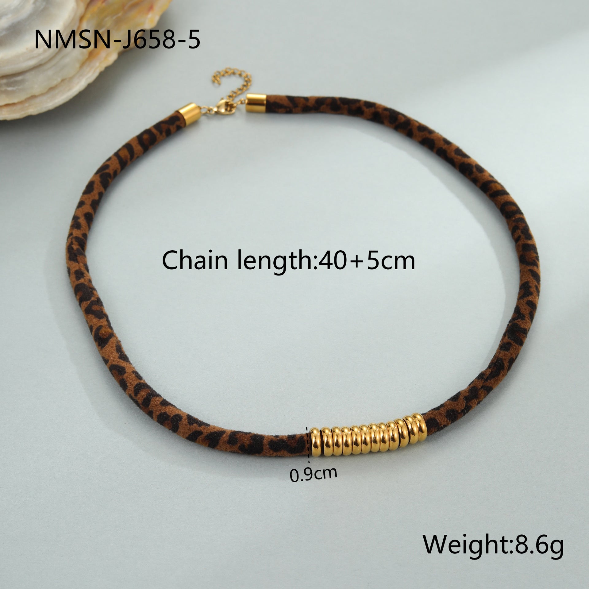 Leopard Series Stainless Steel Necklace For Women Jewelry