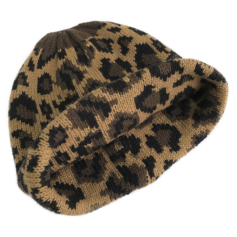 European And American Leopard Print Warm And Thick Suit