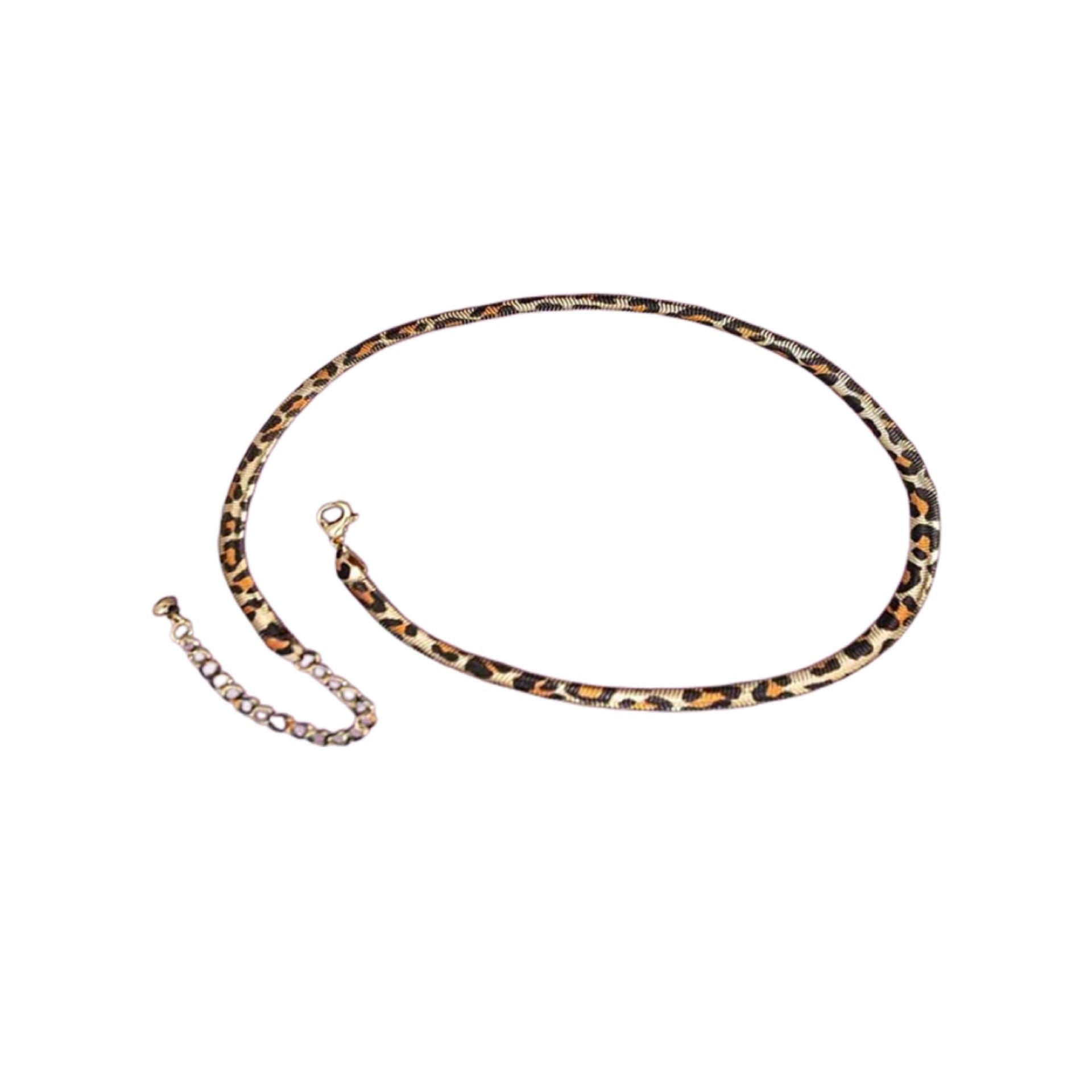 Fashionable Autumn And Winter New Women's Leopard Necklace