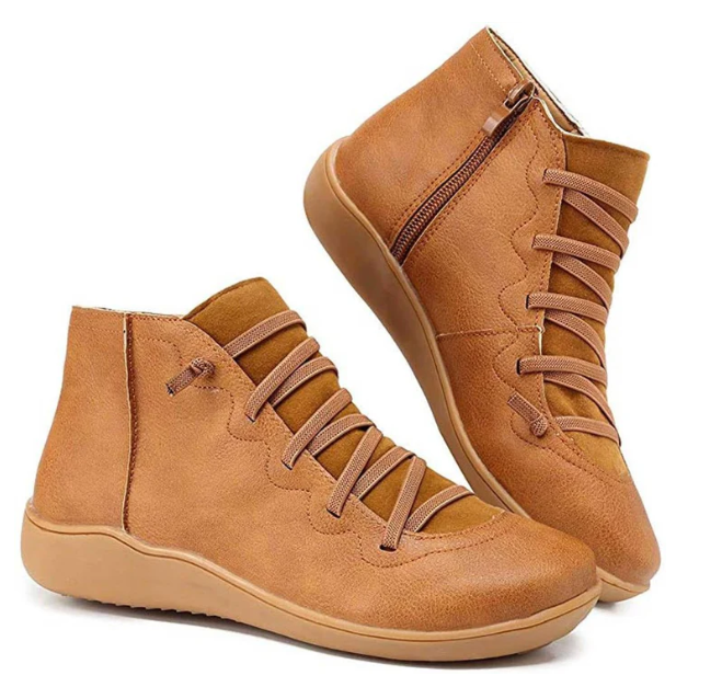 PU Leder Femme Schuhe