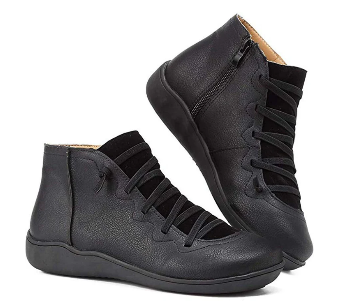PU Leder Femme Schuhe