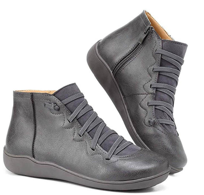 PU Leder Femme Schuhe