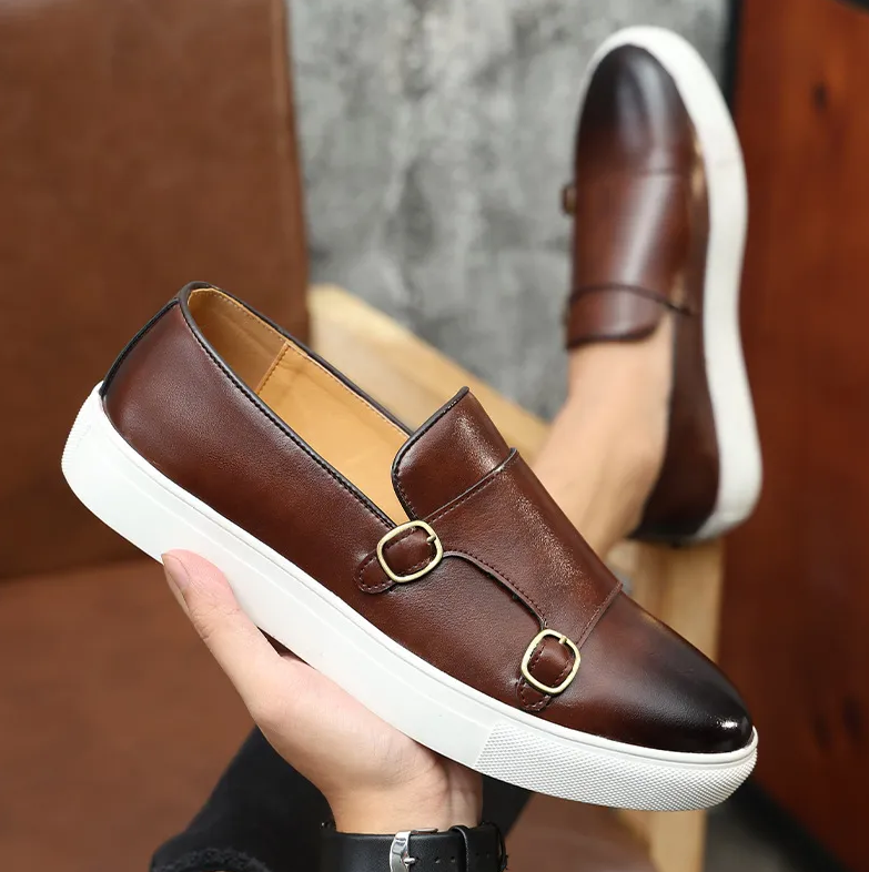 Salvatori Gianfranco leren schoenen