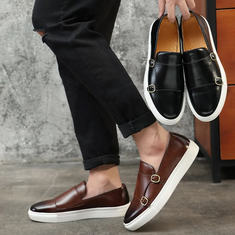 Salvatori Gianfranco leren schoenen