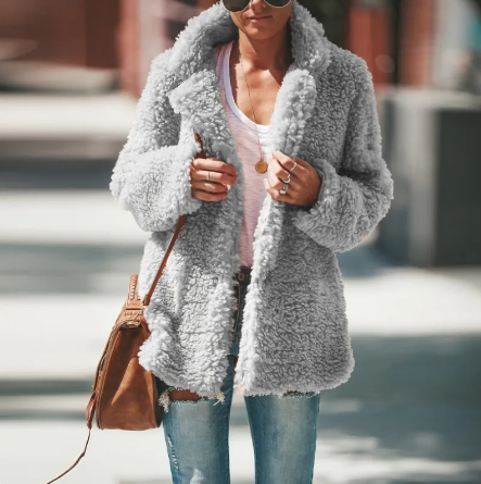 Langarm Jacke Strickjacke