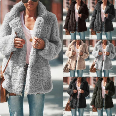 Langarm Jacke Strickjacke