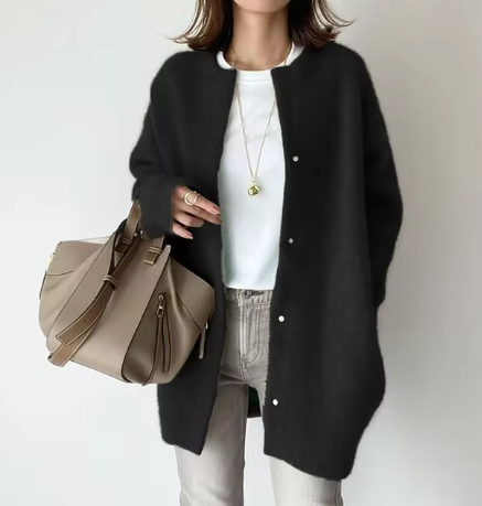 Anspruchsvolle Strickjacke