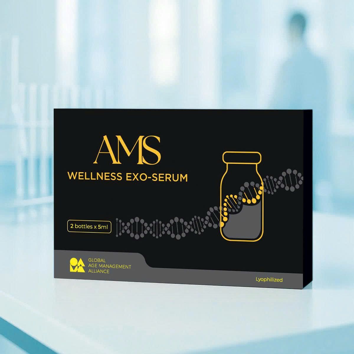 AMS Wellness EXO-Serum (Lyophilized Bioactive Complex) – 2.5 mL