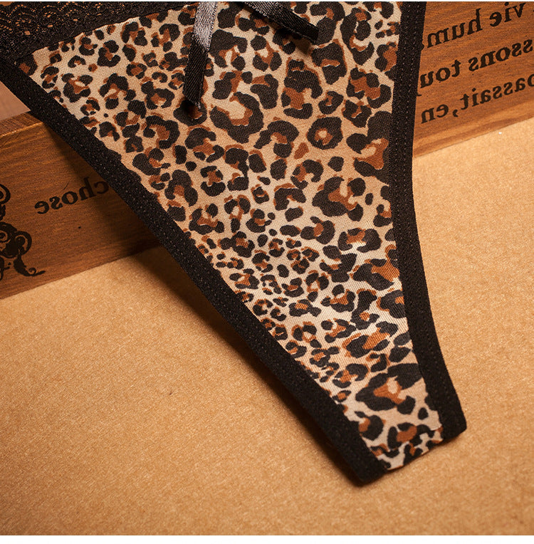 Women's Fashion Personalized Leopard Print Underwear