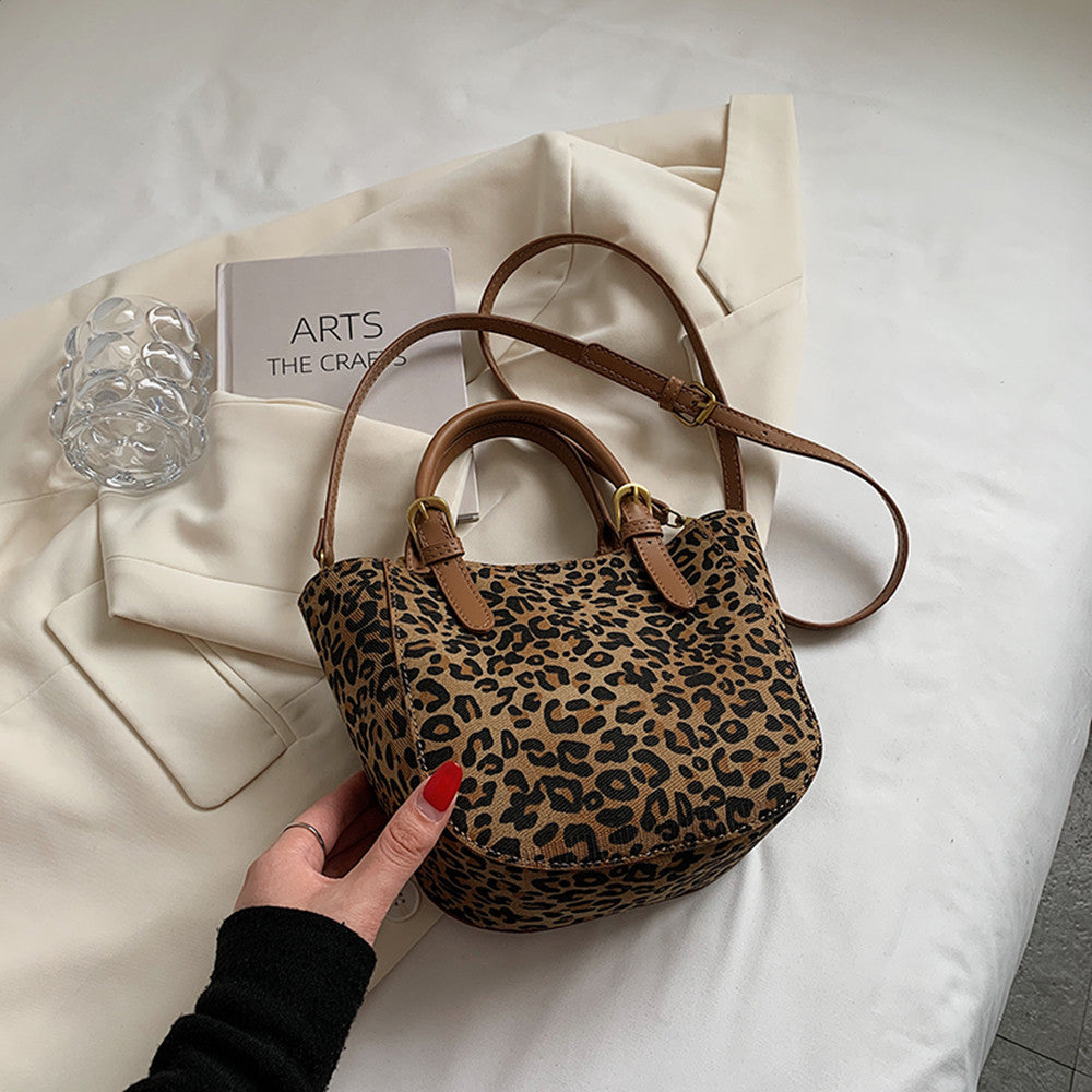 Hochwertige kleine Tasche Trendy Fashion Leopardenmuster Portable