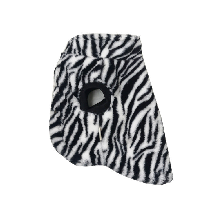 Leopard Print Plush Thick Vest Autumn And Winter