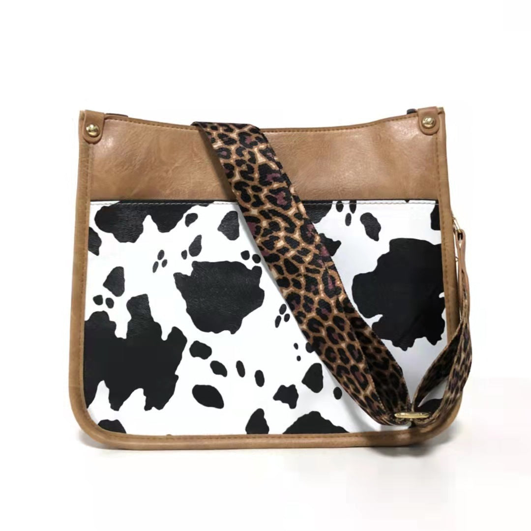 Neue Damen Mode Leopard Crossbody Tasche